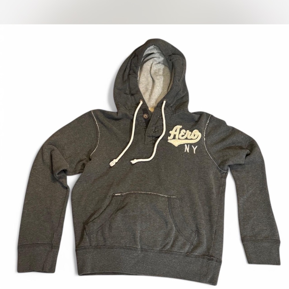Men's Gray Aeropostale Hoodie